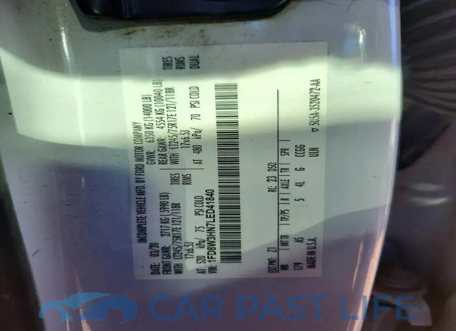 1FD8W3HN7LED41840# 12