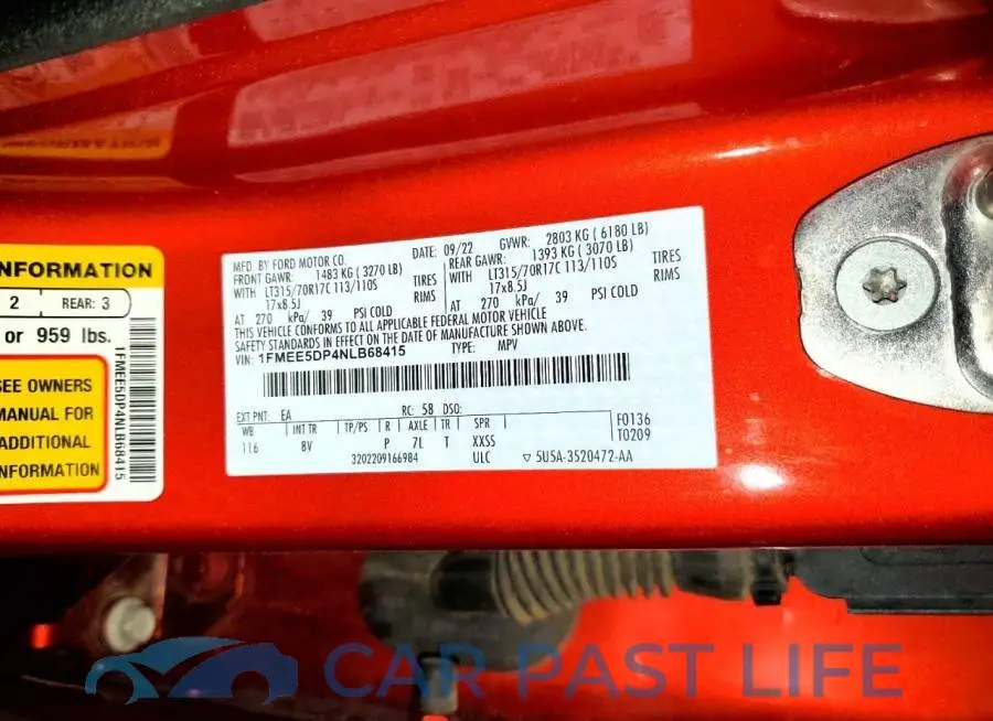 1FMEE5DP4NLB68415# 13