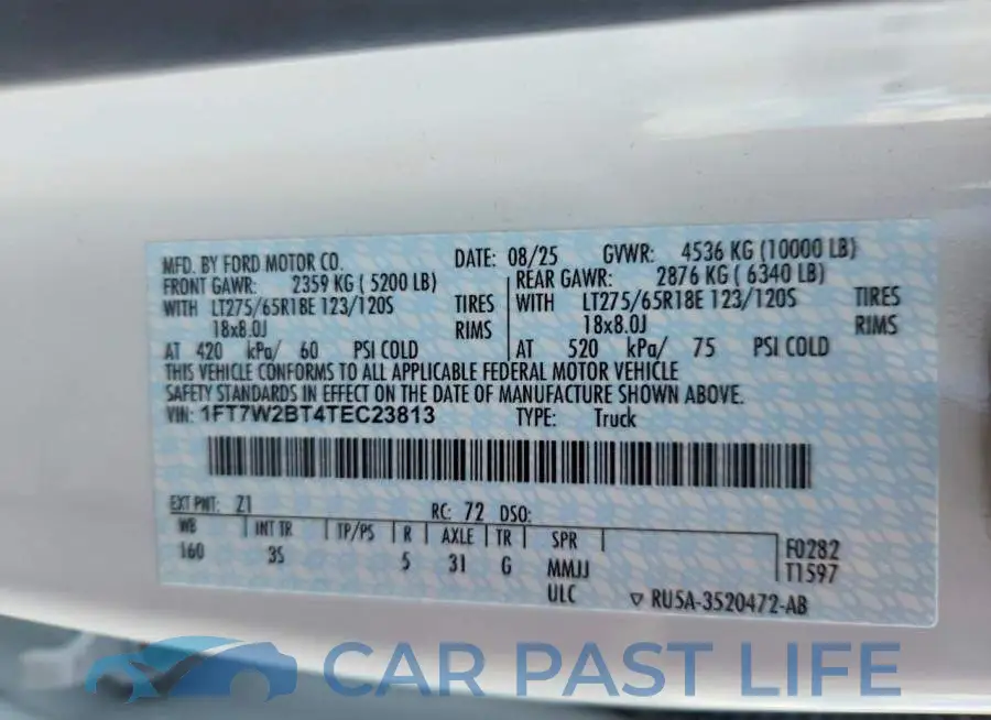 1FT7W2BT4TEC23813# 13