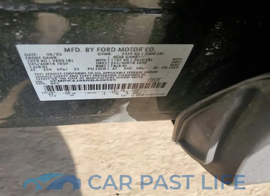 2FMPK4J96RBA09595# 13