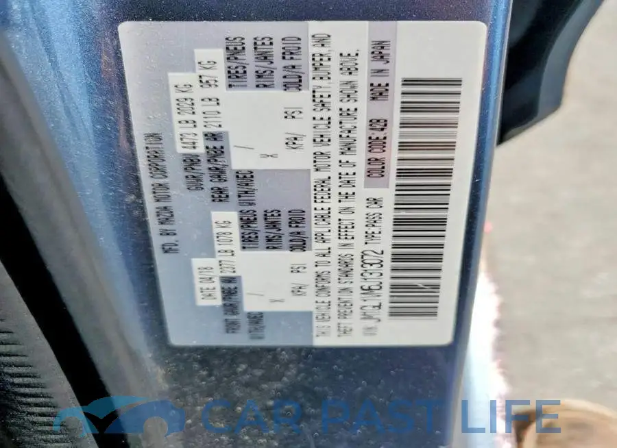 JM1GL1VM6J1313072# 12