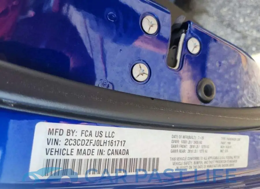 2C3CDZFJ0LH161717# 13