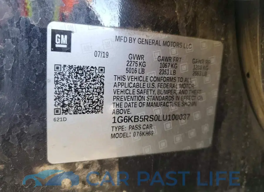 1G6KB5RS0LU100037# 13