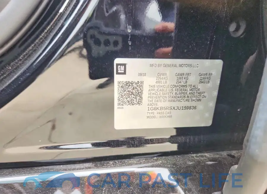 1G6KB5RSXJU159836# 12