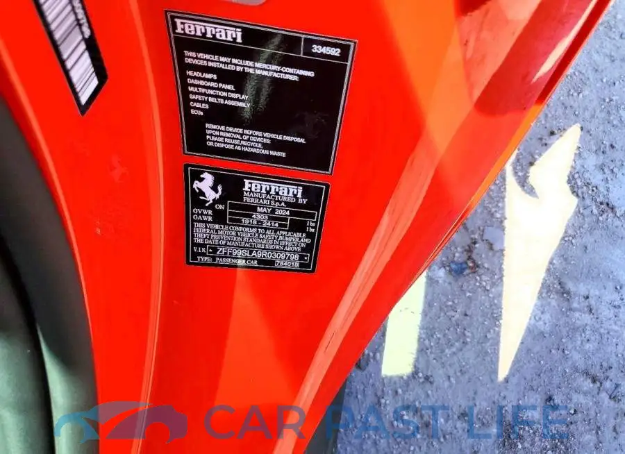 ZFF99SLA9R0309798# 12