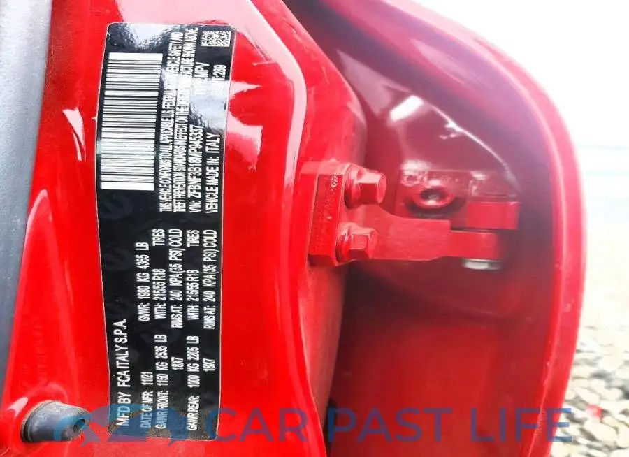 ZFBNF3B18MP945337# 12
