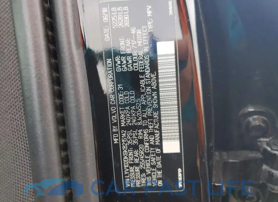 LYV102DK6KB215142# 13