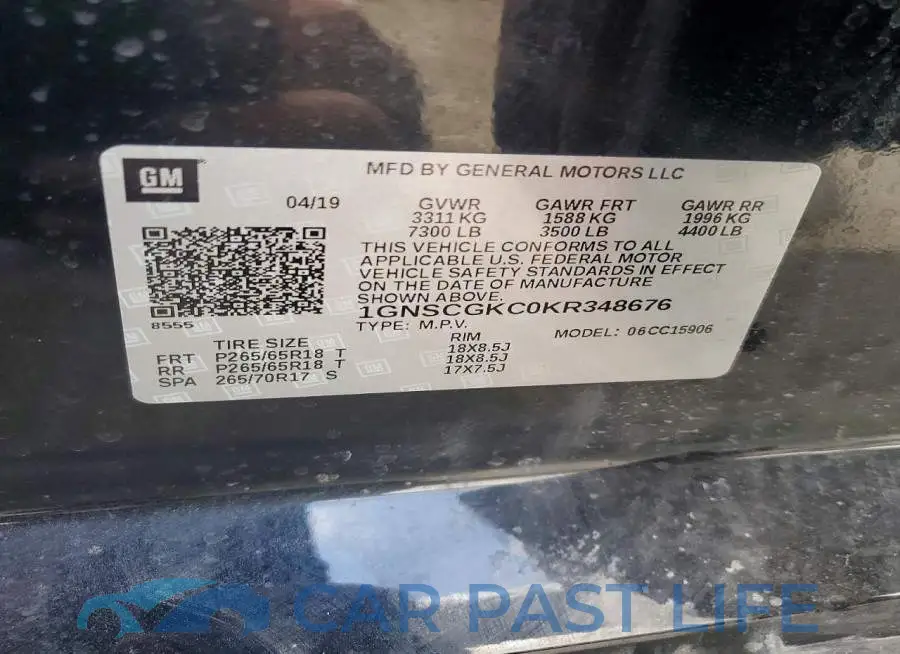 1GNSCGKC0KR348676# 13