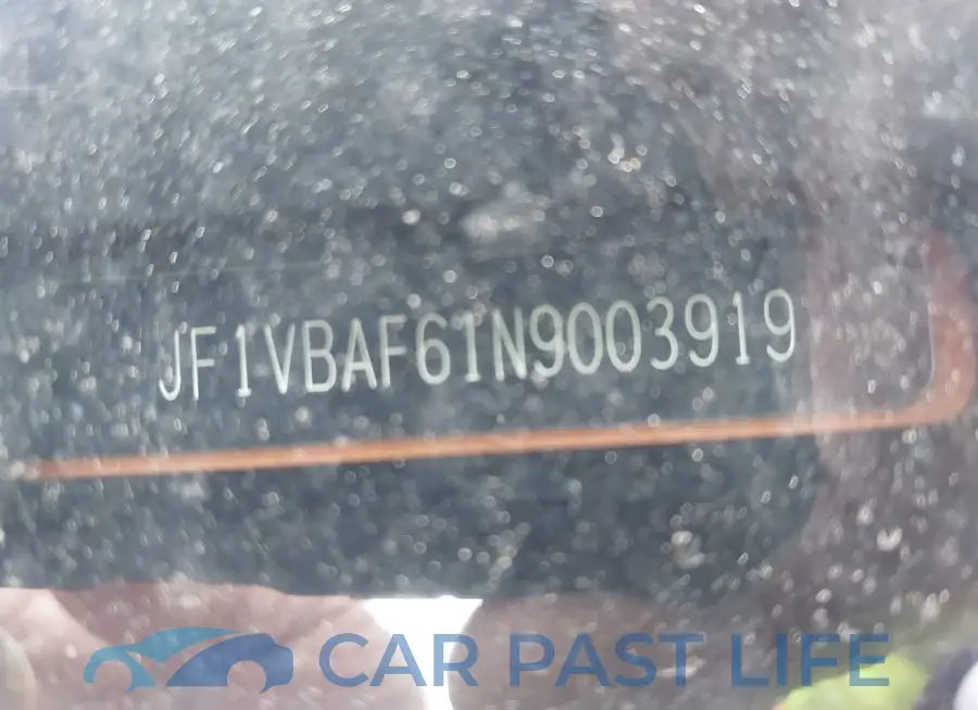JF1VBAF61N9003919# 9