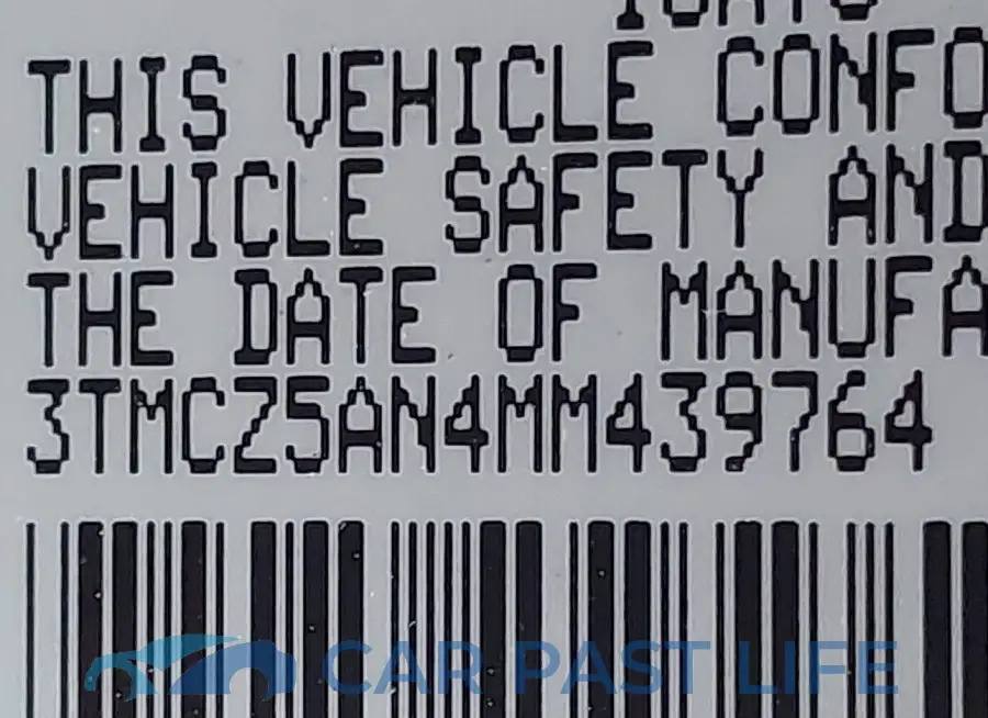 3TMCZ5AN4MM439764# 9