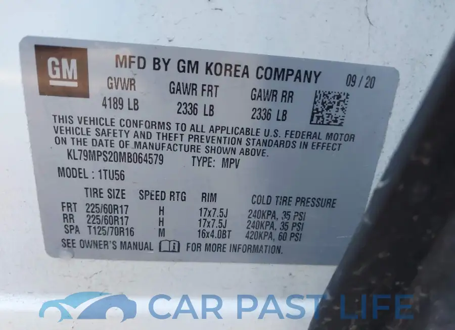 KL79MPS20MB064579# 9
