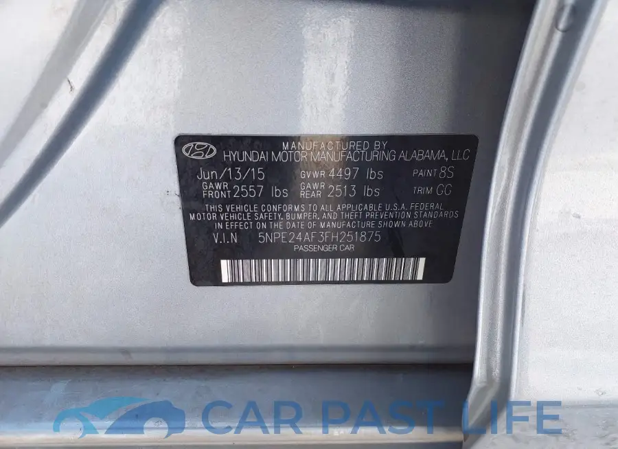 5NPE24AF3FH251875# 9