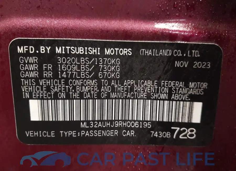 ML32AUHJ9RH006195# 9