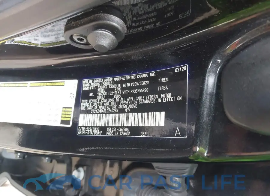 2T2YZMDA8LC240289# 9