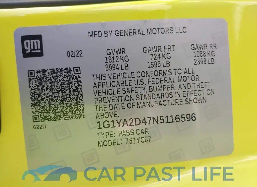 1G1YA2D47N5116596# 9