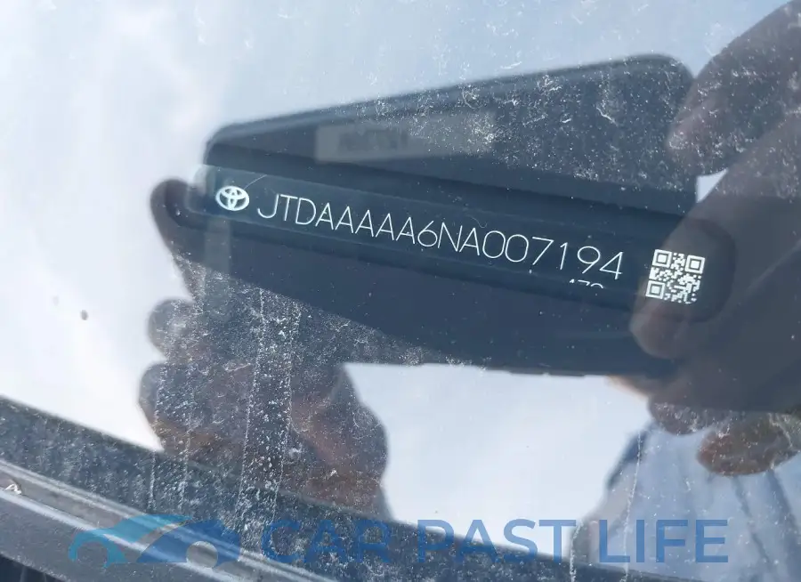 JTDAAAAA6NA007194# 9