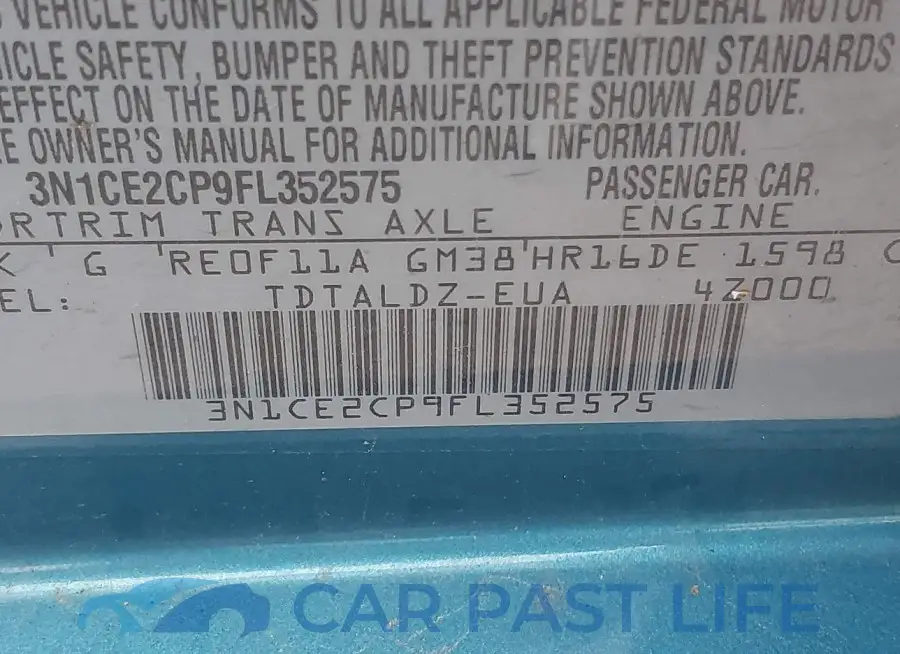 3N1CE2CP9FL352575# 9