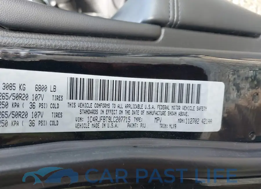 1C4RJFBT9LC207715# 9