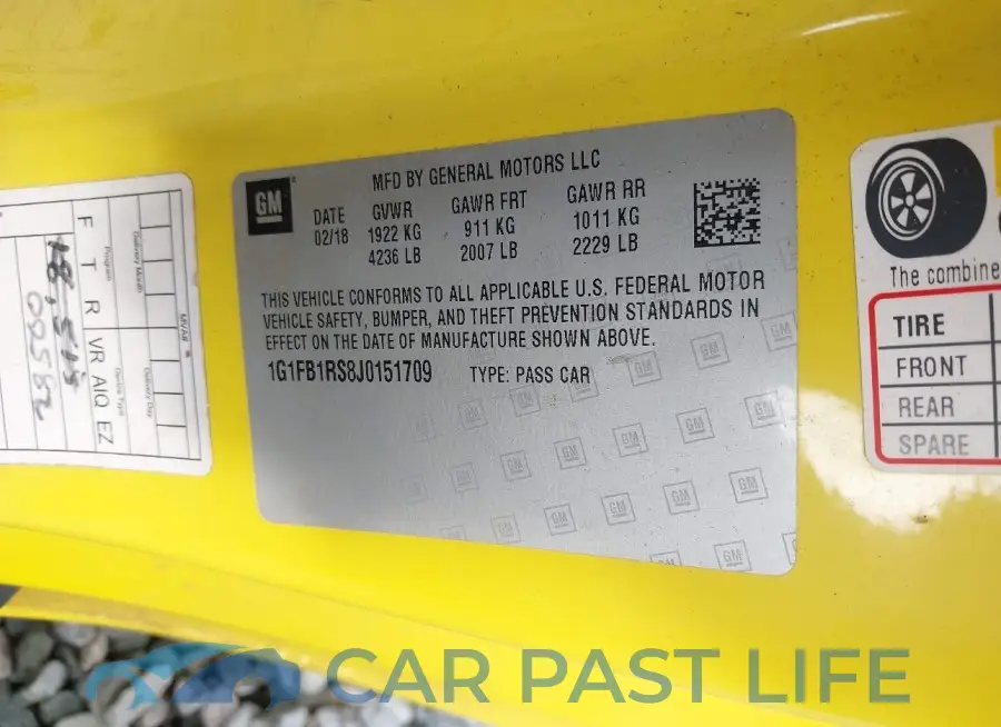 1G1FB1RS8J0151709# 9