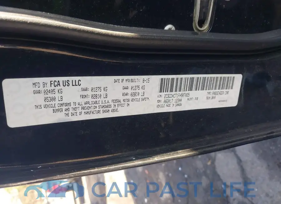 2C3CDXCT1FH907025# 9