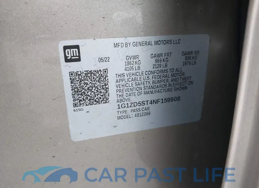 1G1ZD5ST4NF159908# 9