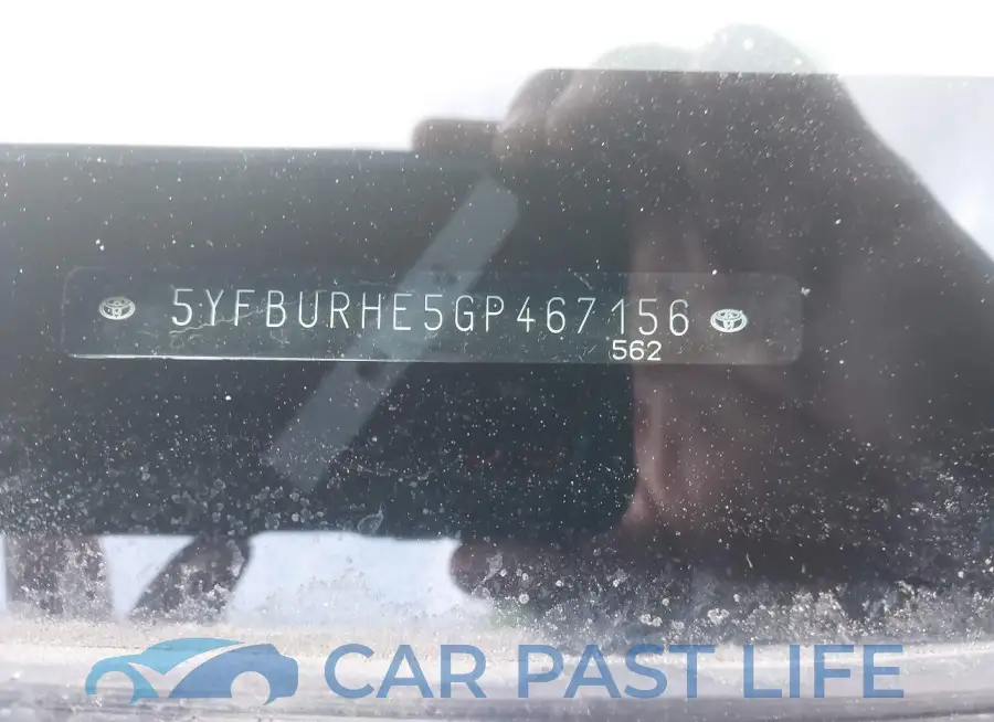 5YFBURHE5GP467156# 9