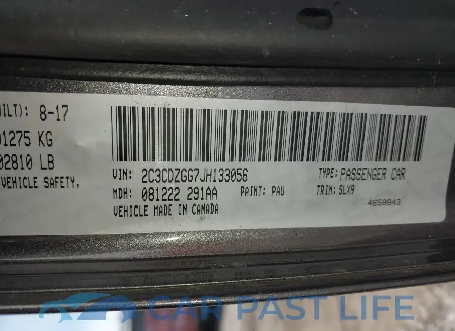 2C3CDZGG7JH133056# 9