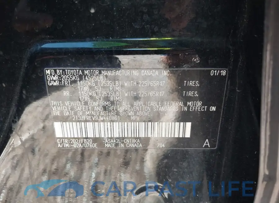 2T3ZFREV9JW440861# 9