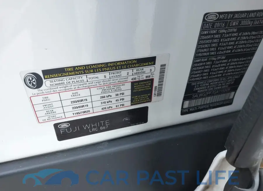 SALWG2PF7GA115509# 9