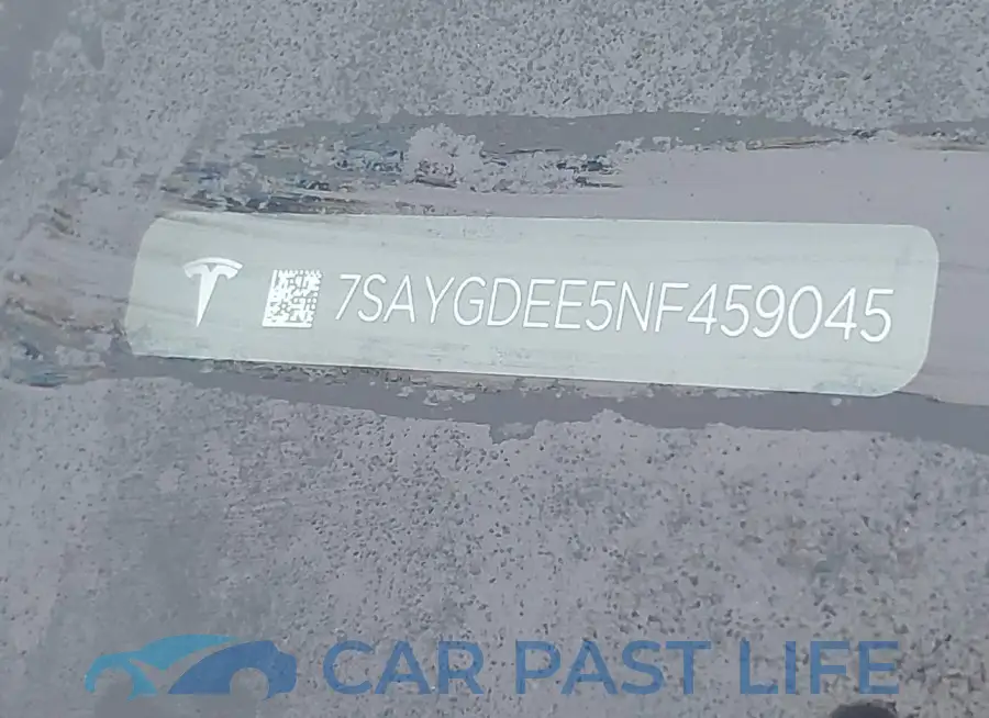 7SAYGDEE5NF459045# 9