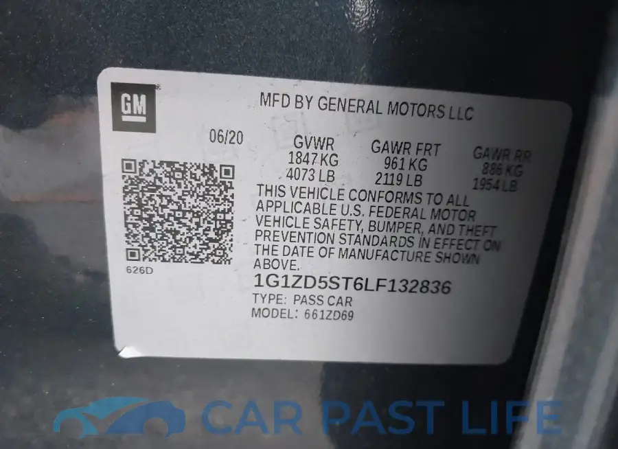 1G1ZD5ST6LF132836# 9