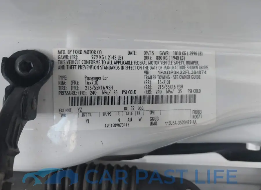 1FADP3K22FL384874# 9
