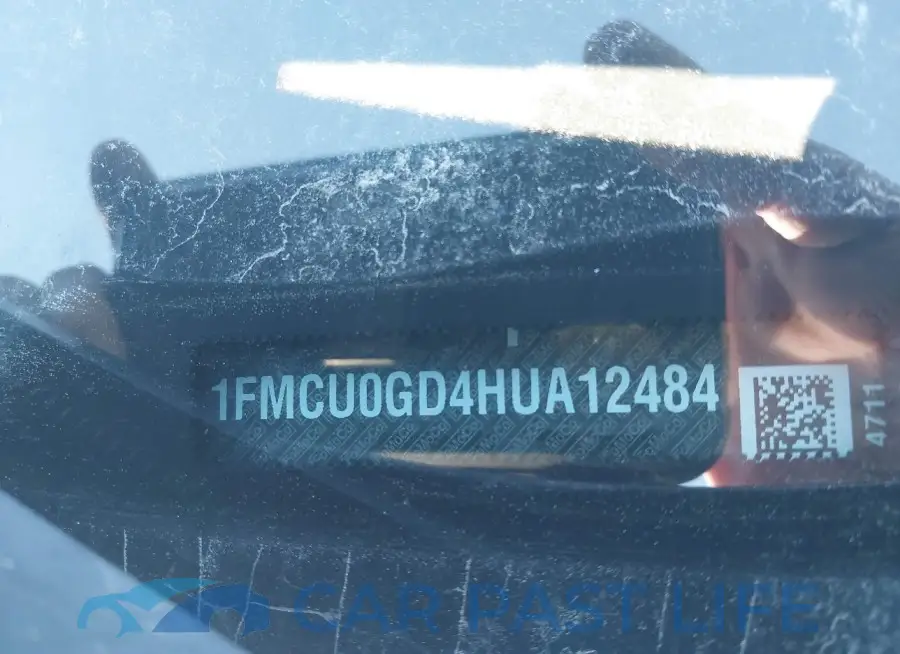 1FMCU0GD4HUA12484# 9