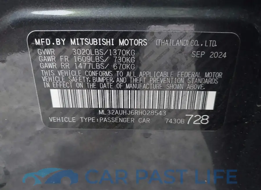 ML32AUHJ6RH028543# 9