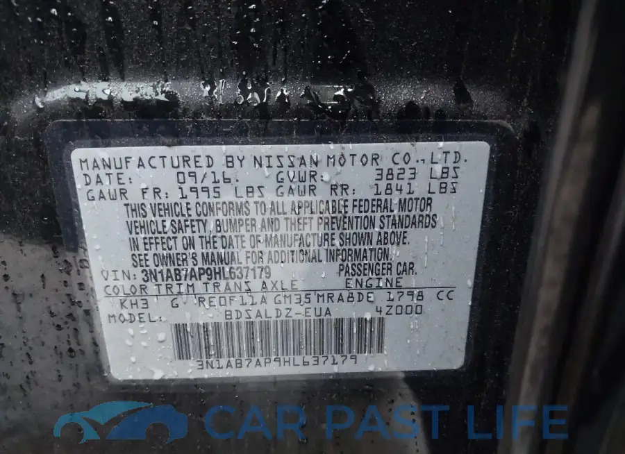 3N1AB7AP9HL637179# 9