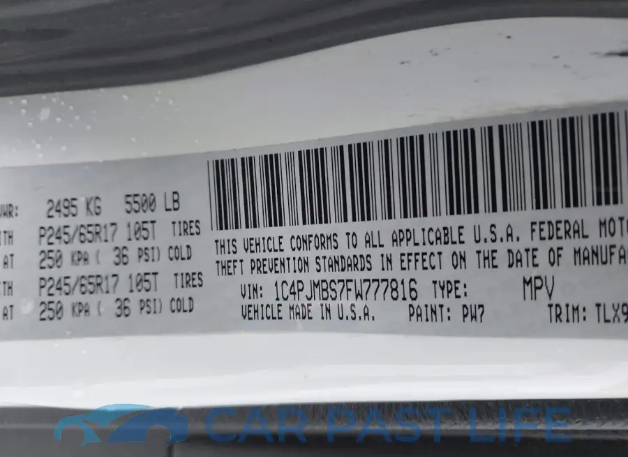 1C4PJMBS7FW777816# 9