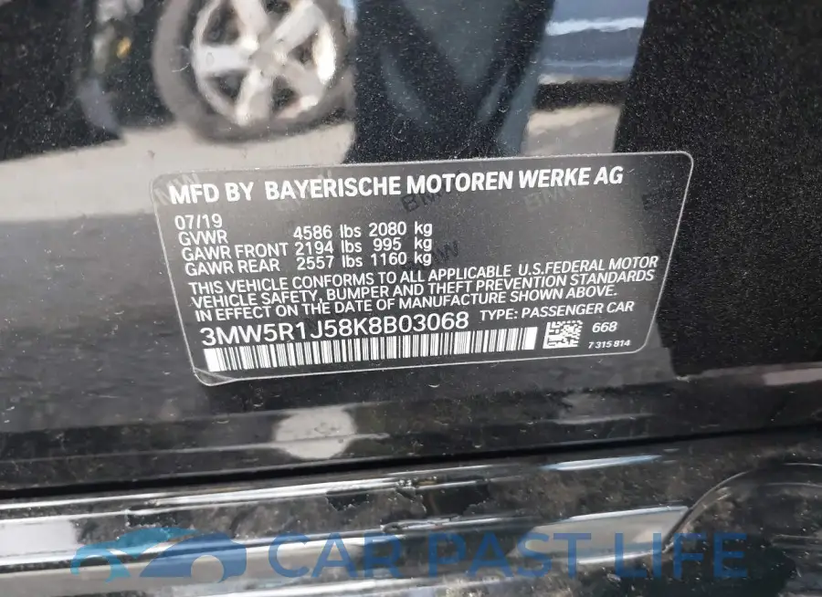 3MW5R1J58K8B03068# 9