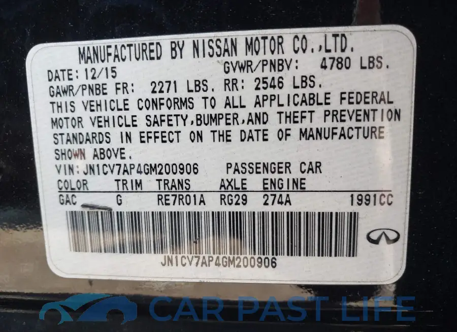 JN1CV7AP4GM200906# 9