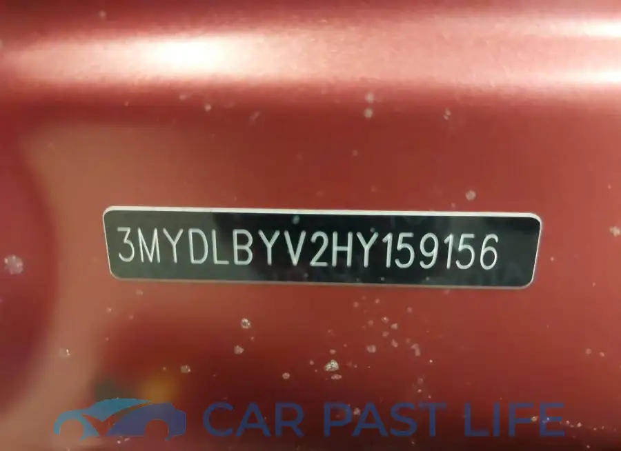 3MYDLBYV2HY159156# 16