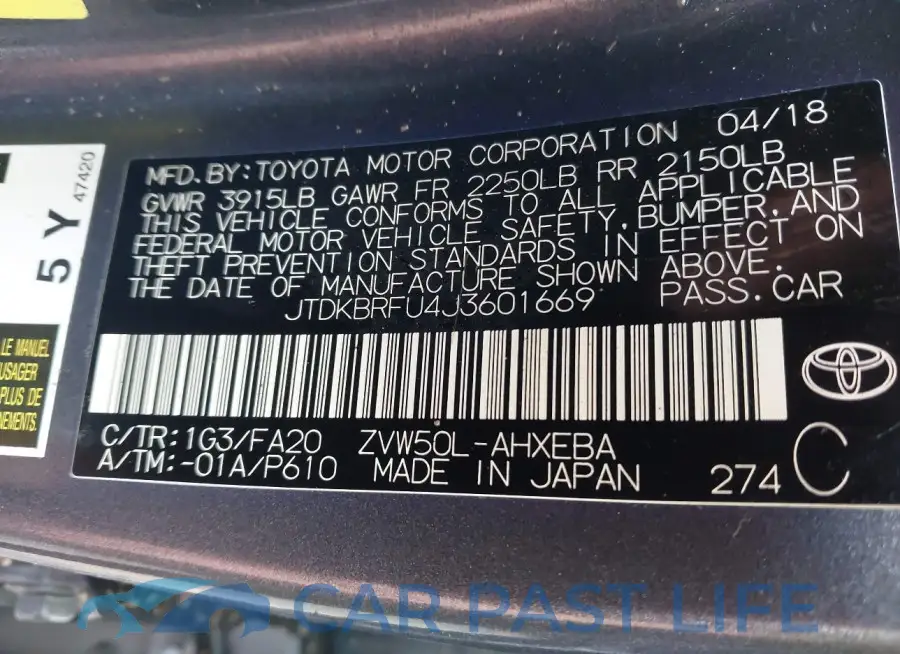 JTDKBRFU4J3601669# 9