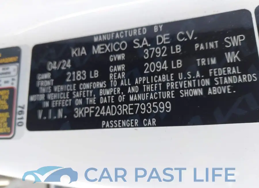 3KPF24AD3RE793599# 9