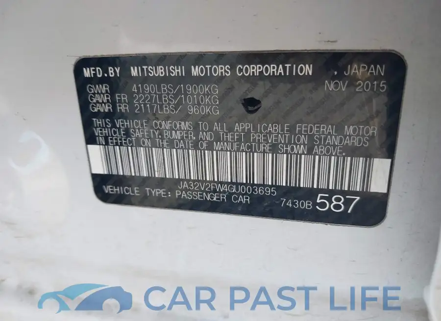 JA32V2FW4GU003695# 9