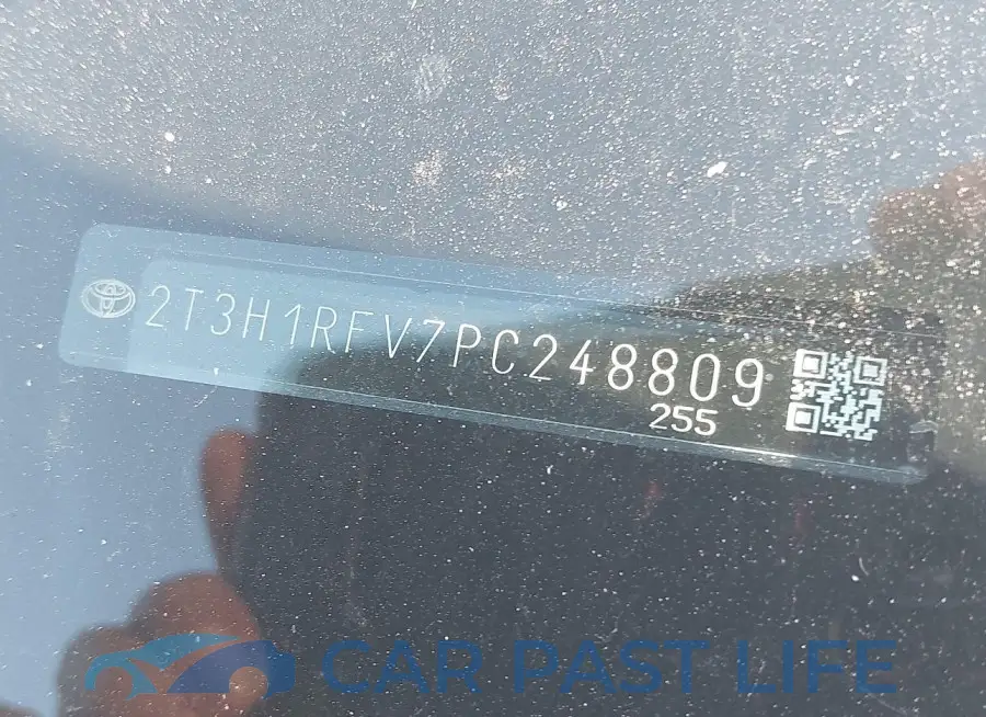 2T3H1RFV7PC248809# 9