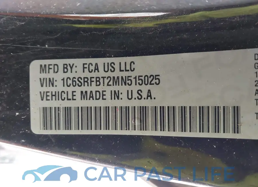 1C6SRFBT2MN515025# 9