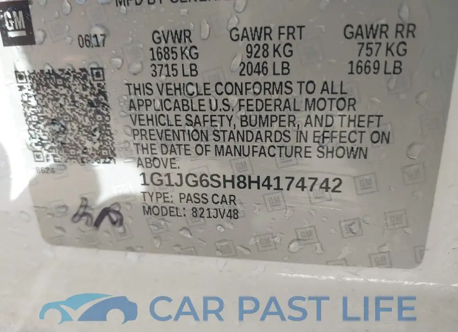 1G1JG6SH8H4174742# 9