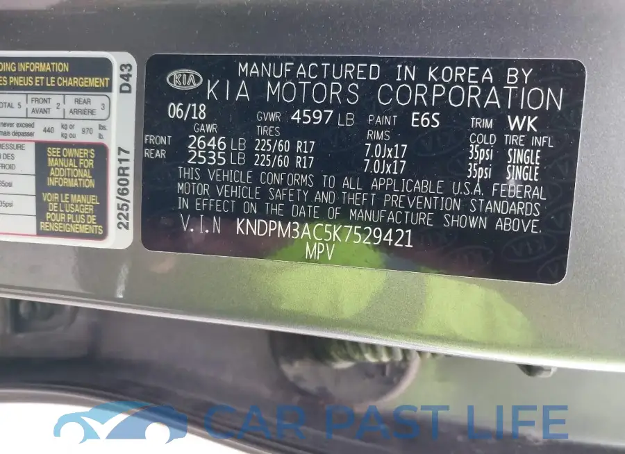 KNDPM3AC5K7529421# 9