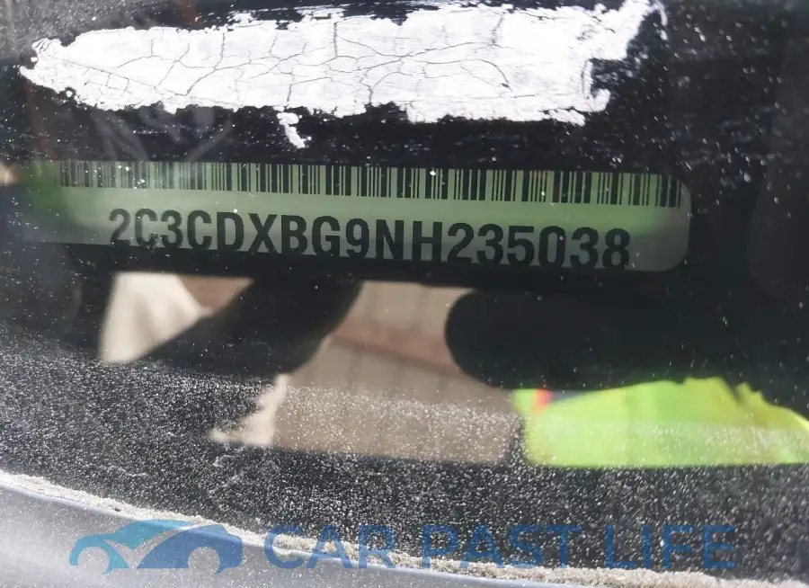 2C3CDXBG9NH235038# 9