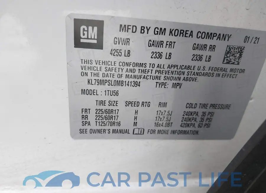 KL79MPSL0MB141394# 9