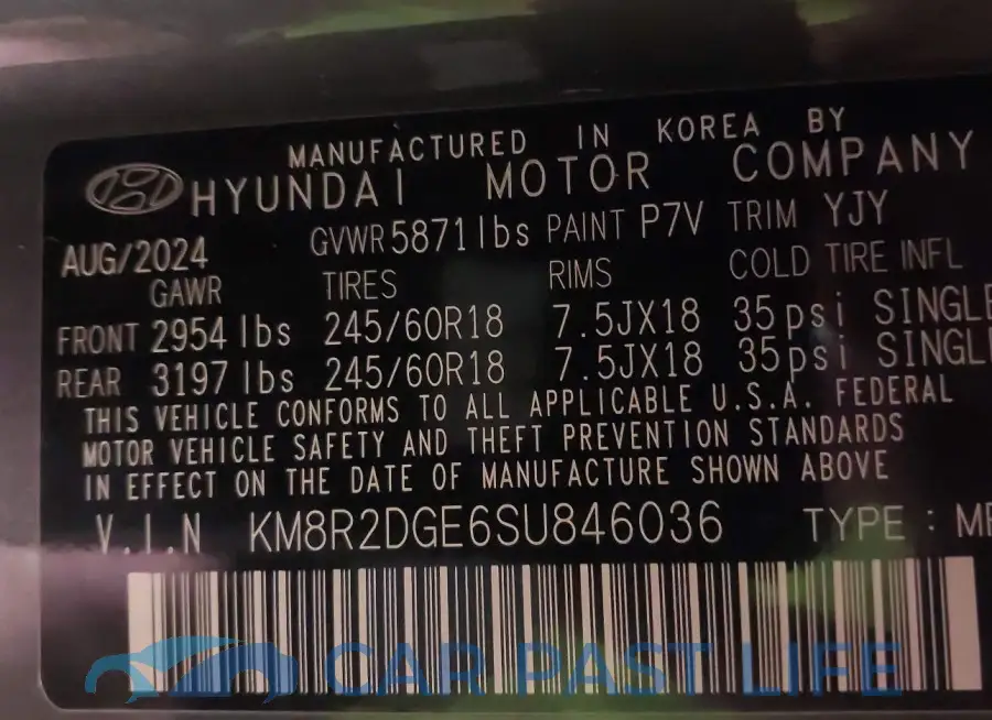 KM8R2DGE6SU846036# 9