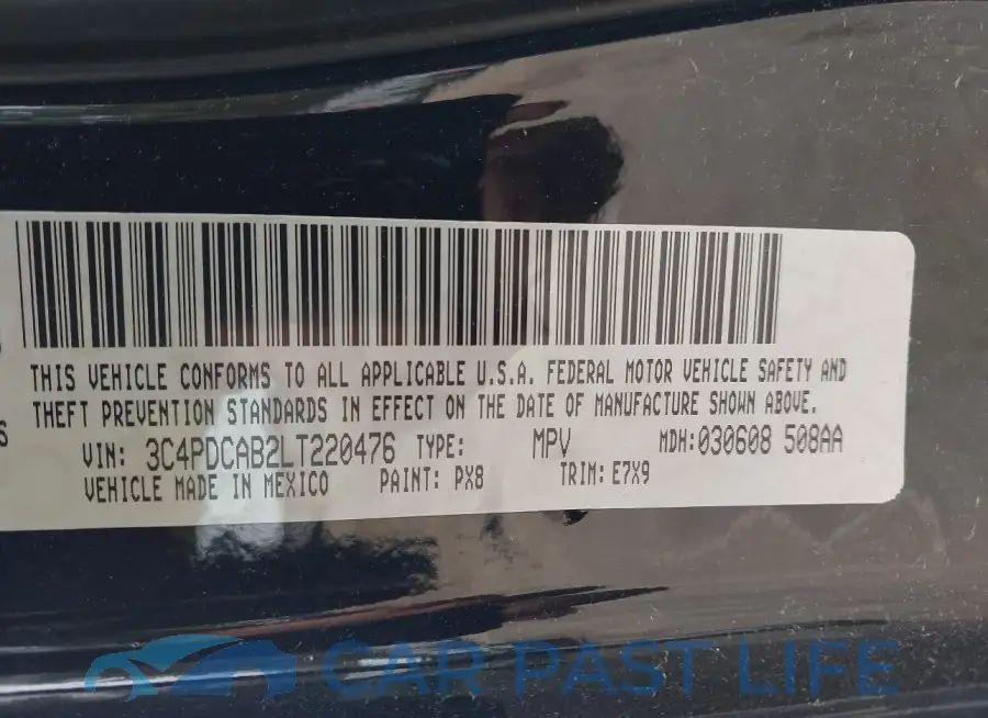 3C4PDCAB2LT220476# 9